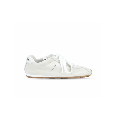 MIU MIU PLUME SUEDE SNEAKERS 5E114E  MIU MIU PLUME SUEDE SNEAKERS 5E114E